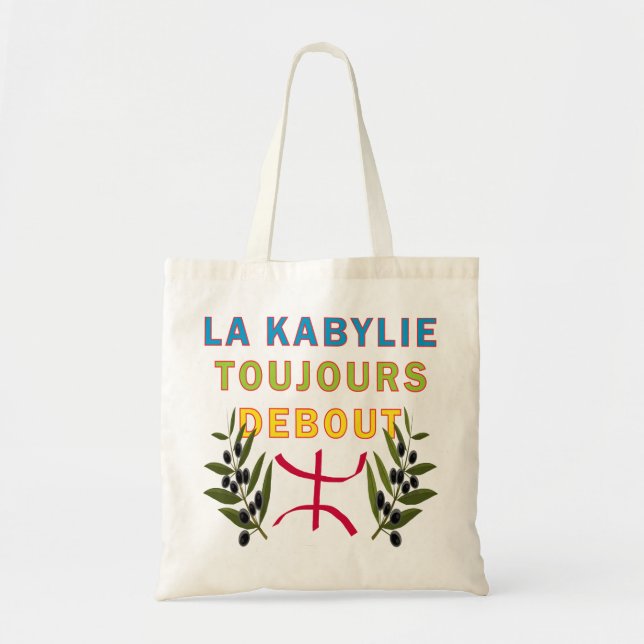 La kabylie toujours debout tote bag (Front)