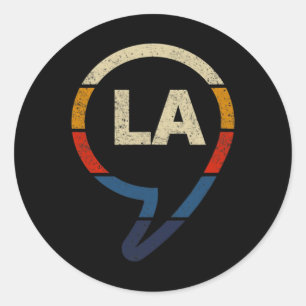 La - Kamala Harris 2020 Inauguration Day Retro Classic Round Sticker