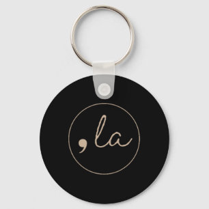 La Kamala Harris For President 2024 Election Coma  Key Ring