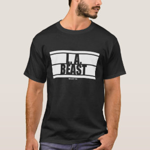 LA L A  Beast Athlete Bodybuilding Gains Gym Fitne T-Shirt