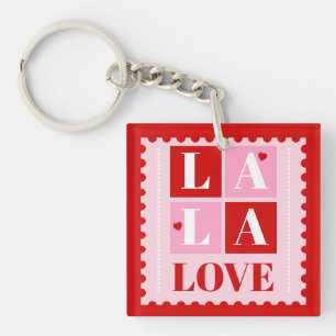 La La Love Valentine’s Day Key Ring