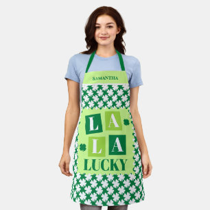 La La Lucky St. Patrick’s Day  Apron