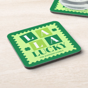 La La Lucky St. Patrick’s Day Coaster