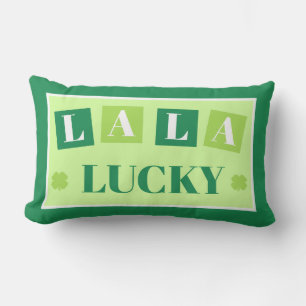 La La Lucky St. Patrick’s Day Lumbar Cushion
