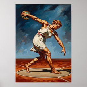 LA LANCEUSE DE DISQUE (The Discus Thrower) Poster