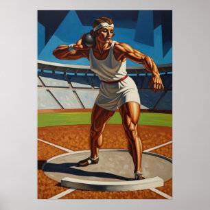 LA LANCEUSE DE POIDS (The Shot Putter) Poster