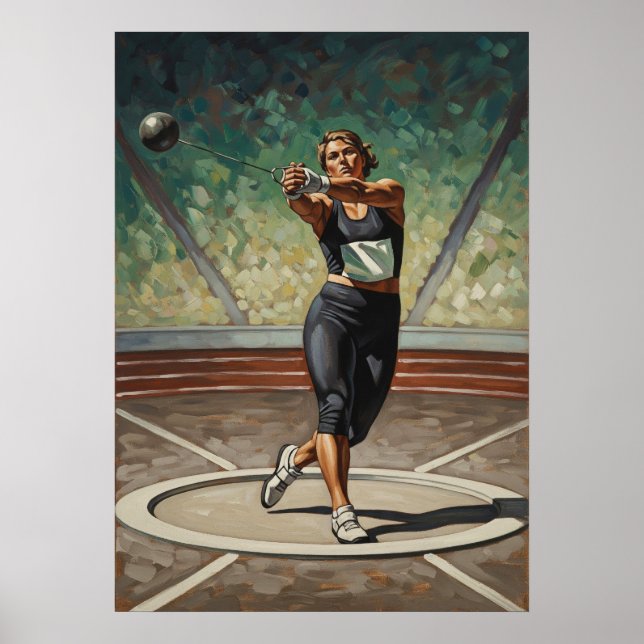 LA LANCIATRICE DEL MARTELLO (The Hammer Thrower) Poster (Front)