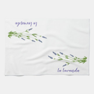 La Lavanda (Lavender) tea towel