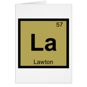 La - Lawton Oklahoma Chemistry Periodic Table