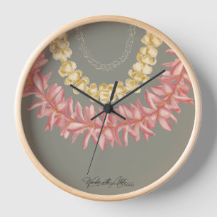Lā Lei by Wander With Aloha Clock