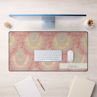 Lā Lei - Sand, Personalised Desk Mat
