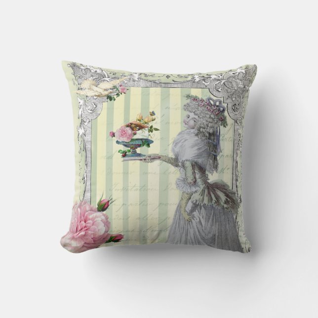 La Lettre D’amour Cushion (Front)