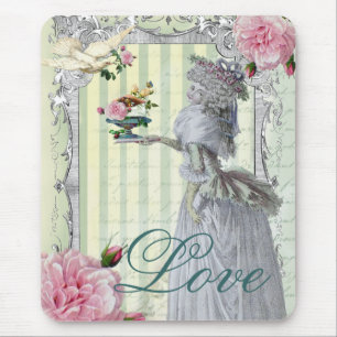 La Lettre D’amour Mouse Pad