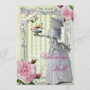 La Lettre D’amour Valentine Invitation