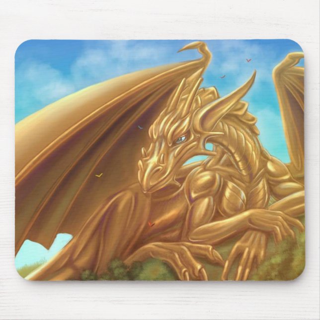 La lignée des dragons - Tapis de Souris Mouse Pad (Front)
