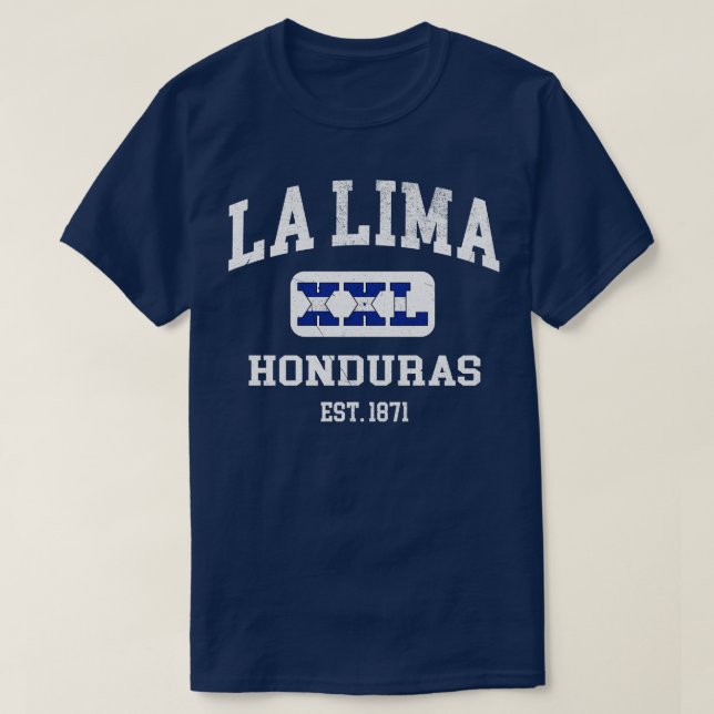 La Lima Honduras XXL Athletic design 1 T-Shirt (Design Front)