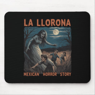 La Llorona Mexican Awesome Spanish Halloween Long Mouse Pad