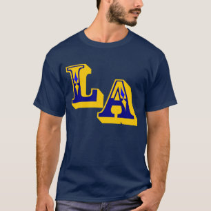 •°♥§LA Logo Stylish Casual Dark T-Shirt§♥°• T-Shirt