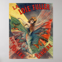 La Loie Fuller aux Folies Bergere