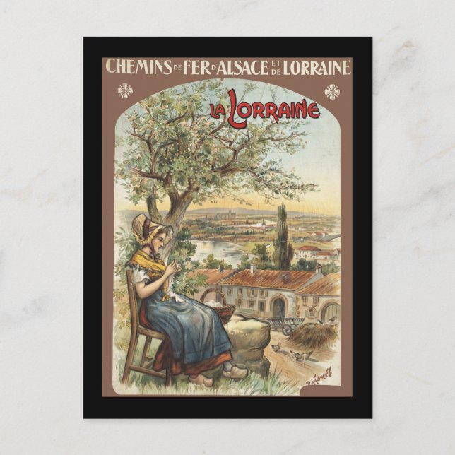 La Lorraine Postcard (Front)