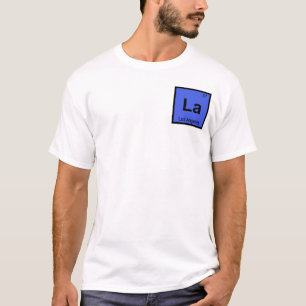 La - Los Angeles California Chemistry Symbol City T-Shirt