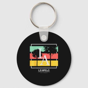 La Los Angeles California Key Ring