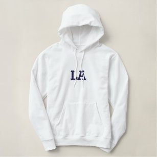 LA Los Angeles California USA Embroidered Hoodie