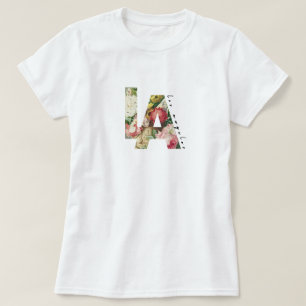 LA Los Angeles Floral Tri-Blend Shirt