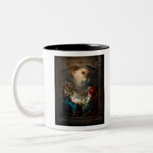 La Lumière du Monde by François Boucher Two-Tone Coffee Mug