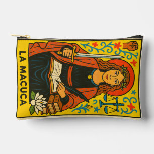 La Macuca Tarot Loteria Card zip bag