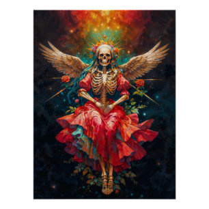 La Madre de la Transformación Santa Muerte Poster