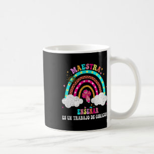 La Maestra Bilingual Spanish Teacher For Women Und Coffee Mug