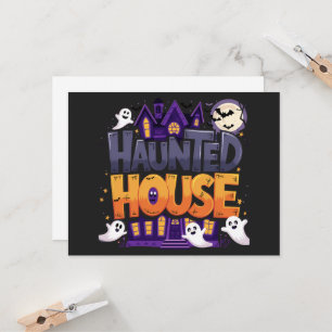 La Maison Hantée : Fête des Esprits Enjoués Invitation