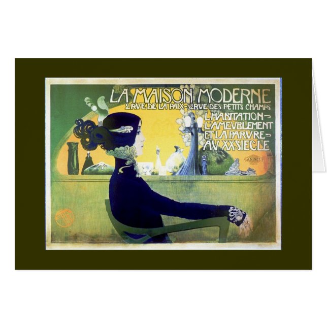 La Maison Moderne Art Noveau (Front Horizontal)