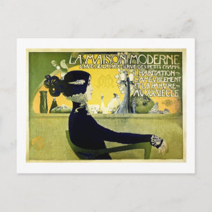 La Maison Moderne - Vintage 1905 Postcard