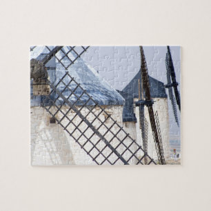 La Mancha, Spain. Don Quixote famously tilted at Jigsaw Puzzle