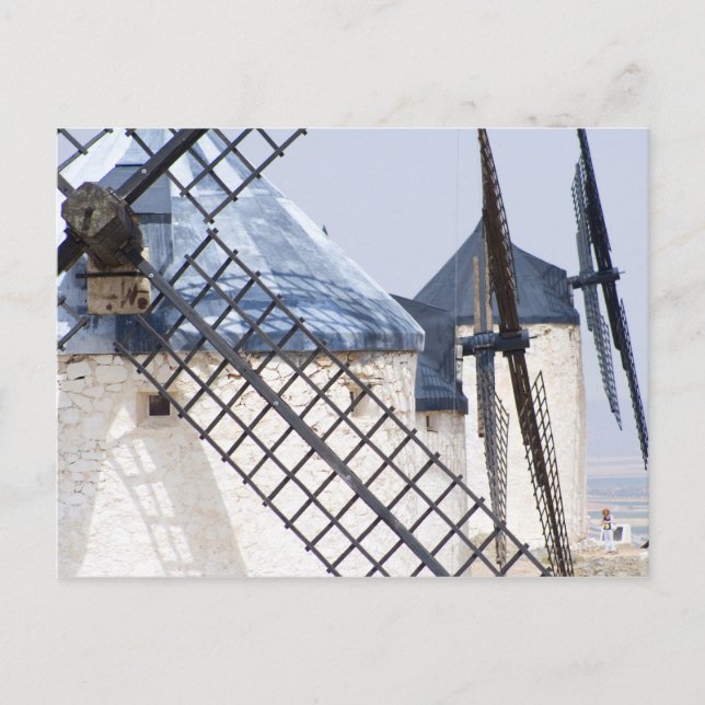 La Mancha, Spain. Don Quixote famously tilted at Postcard (Front)