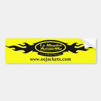 La Maquina Amarilla Logo Bumper Sticker
