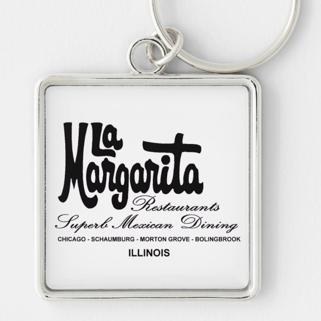 La Margarita Restaurants of Illinois Key Ring (Front)