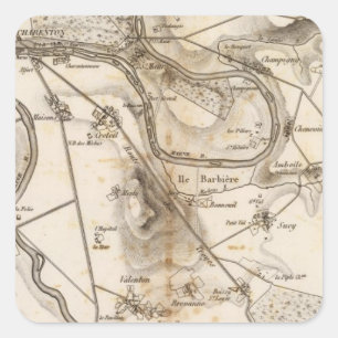 La Marne Square Sticker