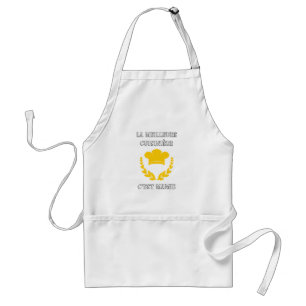 La meilleure cuisinière personnalisable standard apron