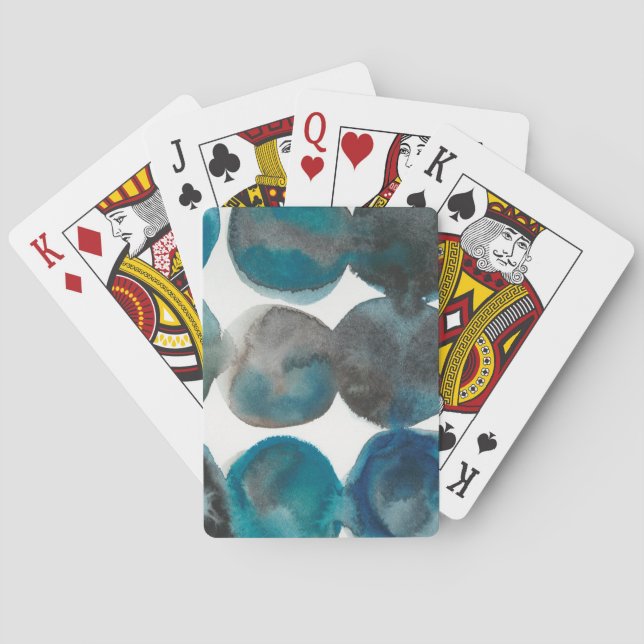 La Mer - Circles Playing Cards (Back)