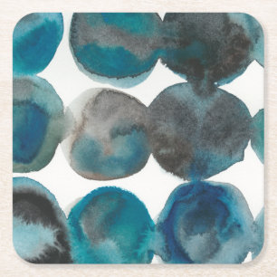 La Mer - Circles Square Paper Coaster