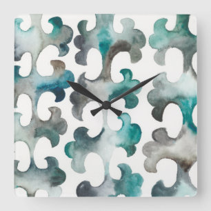 La Mer Square Wall Clock