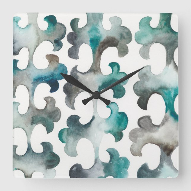 La Mer Square Wall Clock (Front)