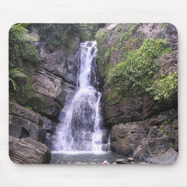 La Mina Falls Mouse Pad (Front)
