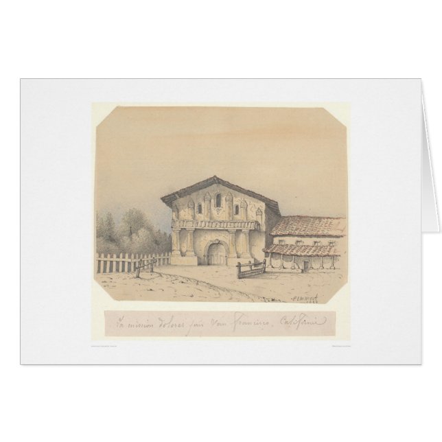 La Mission Delores, San Francisco, CA (1205) (Front Horizontal)