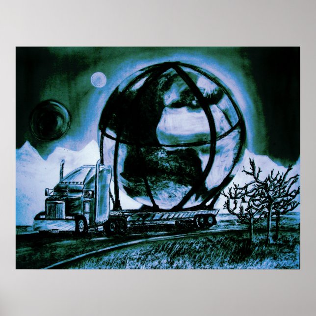 La Mixta Trucking Poster (Front)