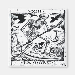 La Mort Tarot Card Magnet