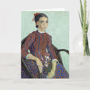 La Mousmé Vincent van Gogh Card